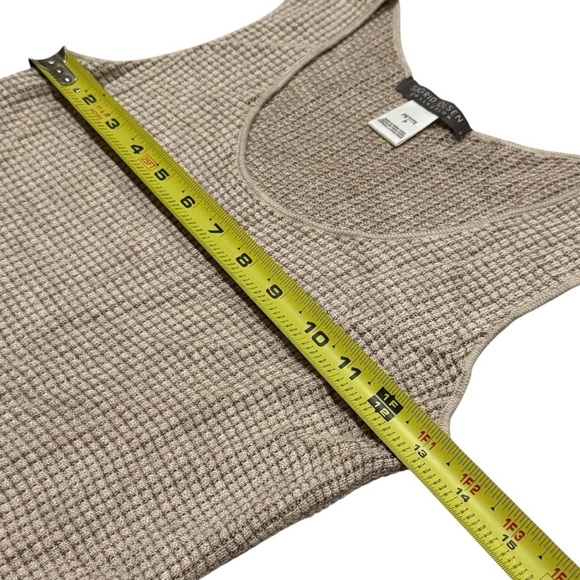 Sigrid Olsen Knit Granola Girl Cottagecore Coastal Tank Silk Cashmere Blend SP - Picture 8 of 9